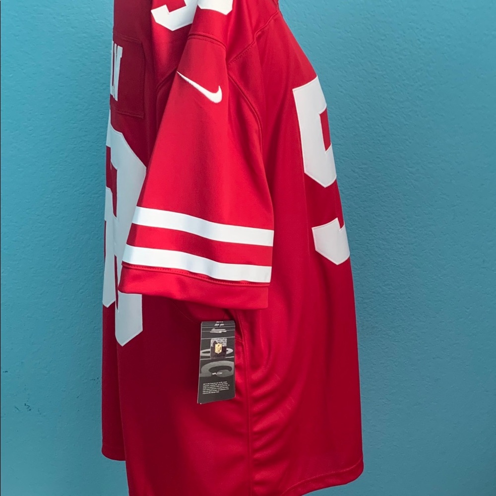 San Francisco 49ers Nike Limited Red Home Jersey - Picture 3 of 8